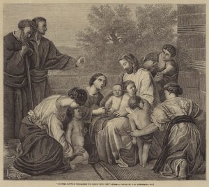 Laissez venir à moi les petits enfants - Henry William Pickersgill
